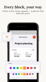Timeblocks Planner ADHD: Align screenshot