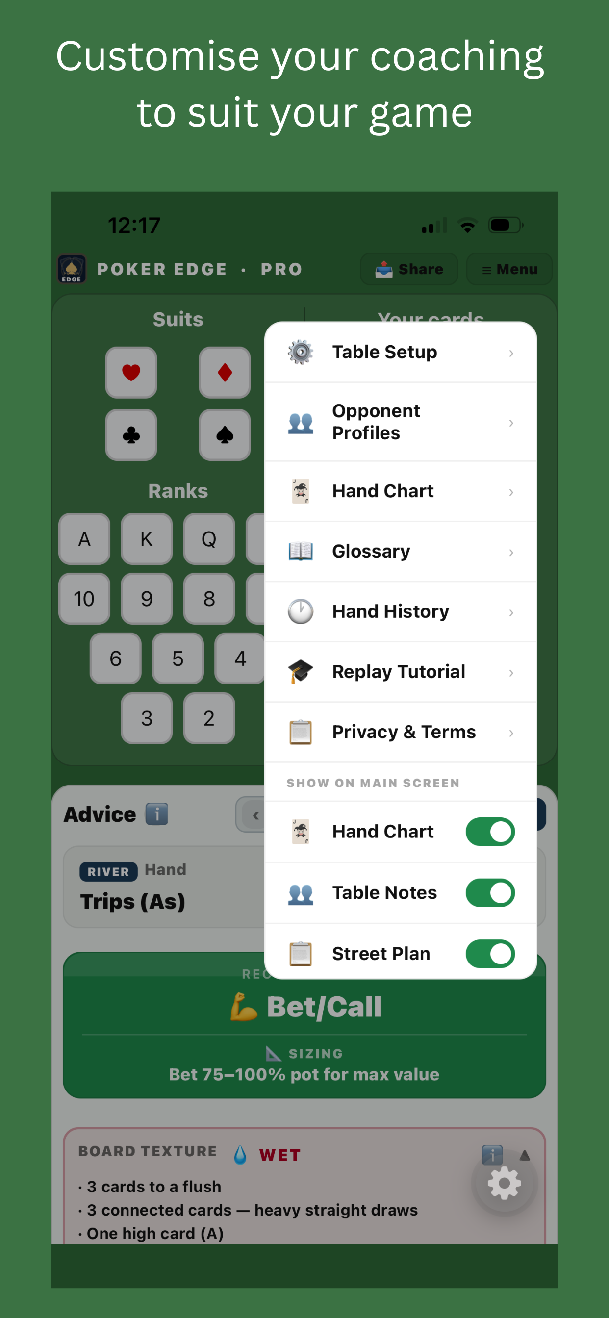 Poker Edge screenshot 4