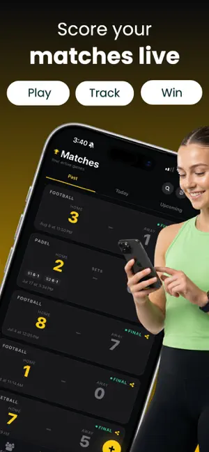 ScorePad: Scoreboard & Stats screenshot 1