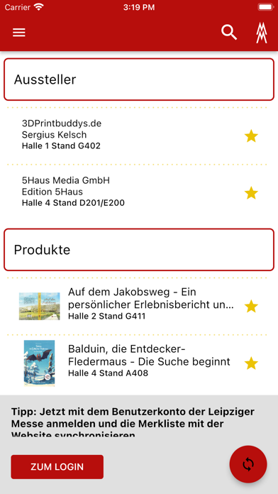 Leipziger Buchmesse Screenshot