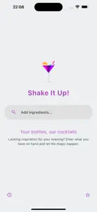 Cocktails: Shake It Up! screenshot #1 for iPhone