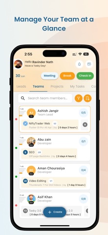 Taaskyz - AI Guiding Your Team screenshot