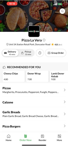 Pizza La Vera Doncaster Screenshot 2 of 4