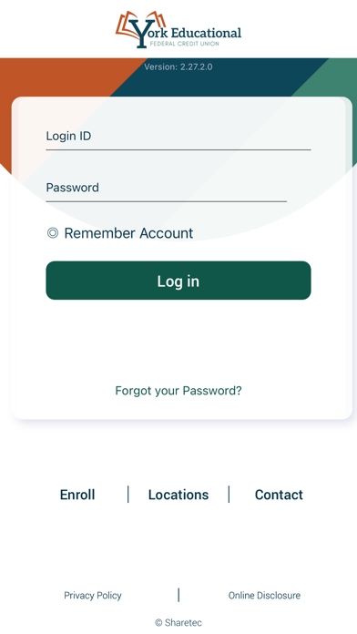 York Educational FCU Screenshot