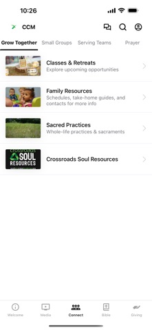 Crossroads Church & Ministries iPhone screenshot