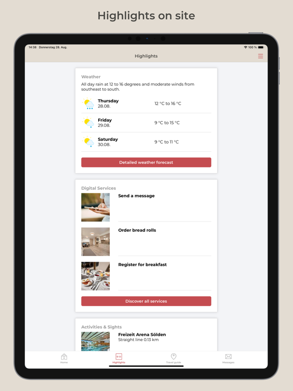Regina's app screenshot 3