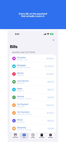 NextCheck: Budget by Paycheck Screenshot 2 of 5