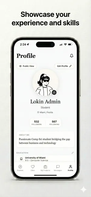 Lokin - Student Network screenshot 4