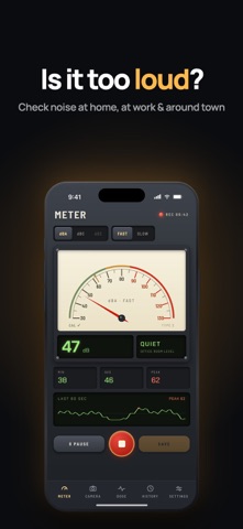 Decibel Meter dB: Noise Level Screenshot 8 of 8