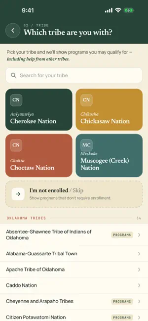 Okla: Indigenous Resources screenshot 2