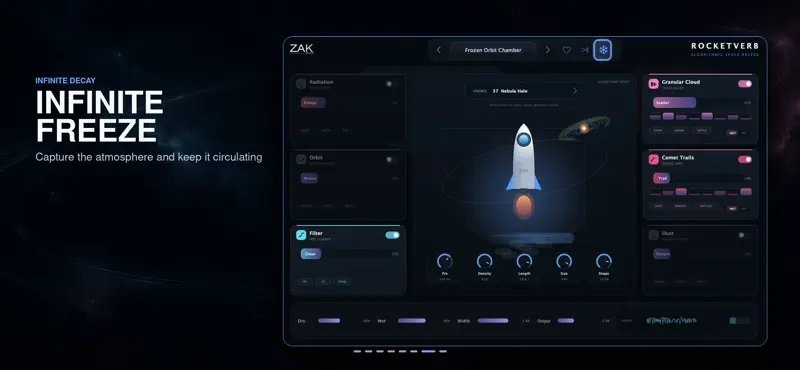 RocketVerb: Space Reverb screenshot 7 of 8