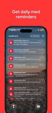 Meditrack: reminders for meds Screenshot 3 of 6