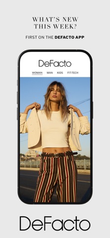 DeFacto - Clothing & Shopping iPhone screenshot 1