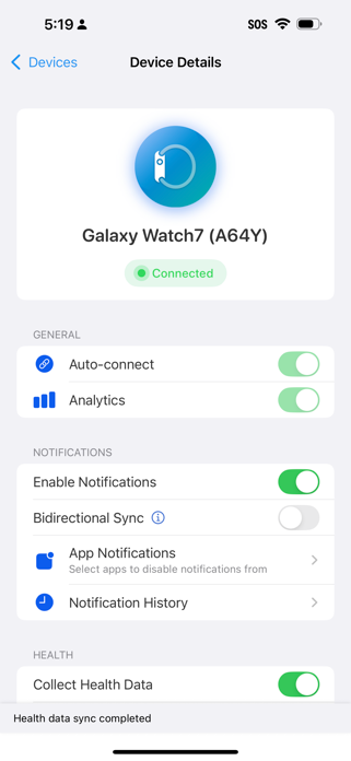 Bridge - Wear Sync Screenshot 2 of 6