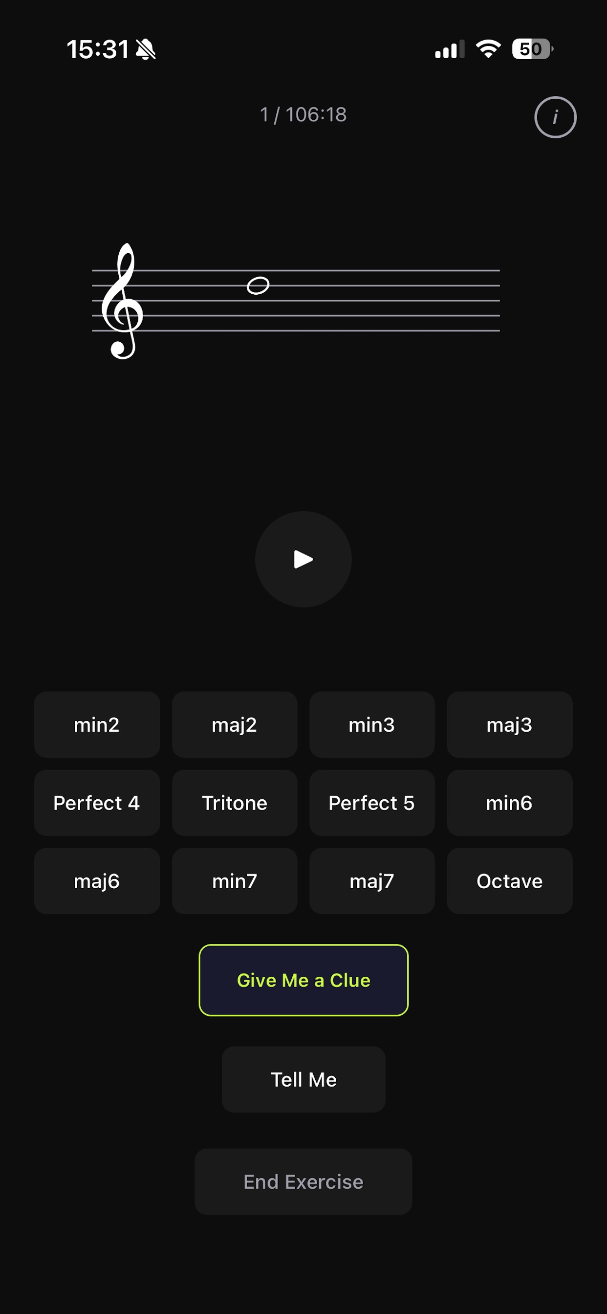 Screenshot 2 of FretLab Ear Trainer
