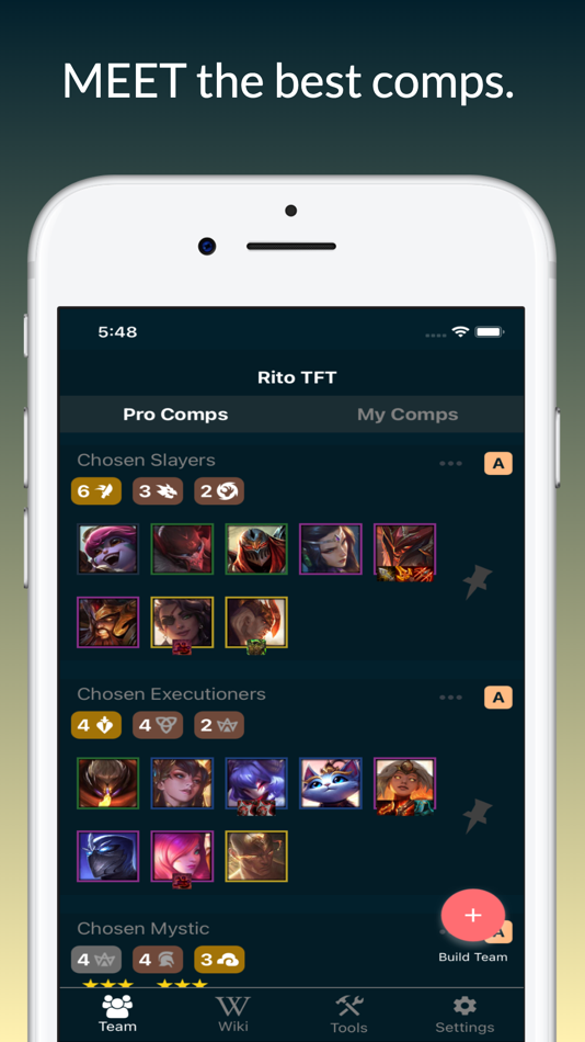 #1. Team TFT (iOS) 由: Tuan Pham