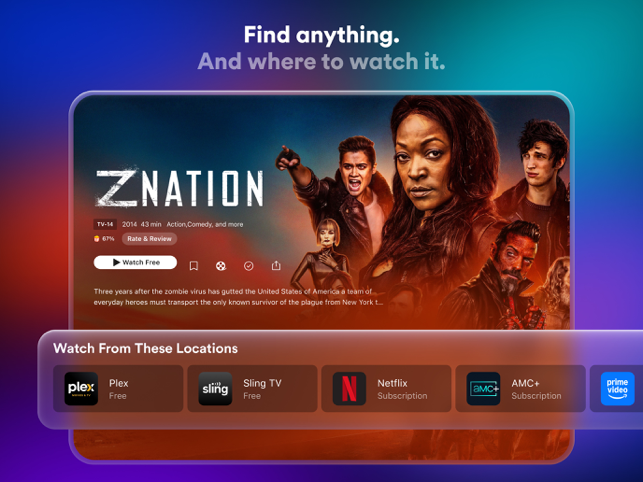 ‎Plex: Watch Live TV and Movies Screenshot