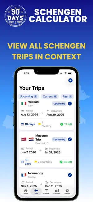 90 Days in Europe Schengen screenshot 4