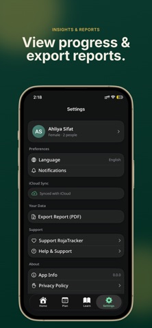 Ramdanly: Qaza Tracker Screenshot 3 of 3