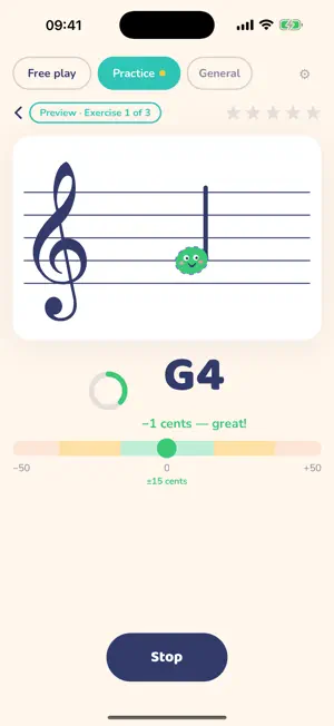 Stimmi: Note Tuner for Kids screenshot 4