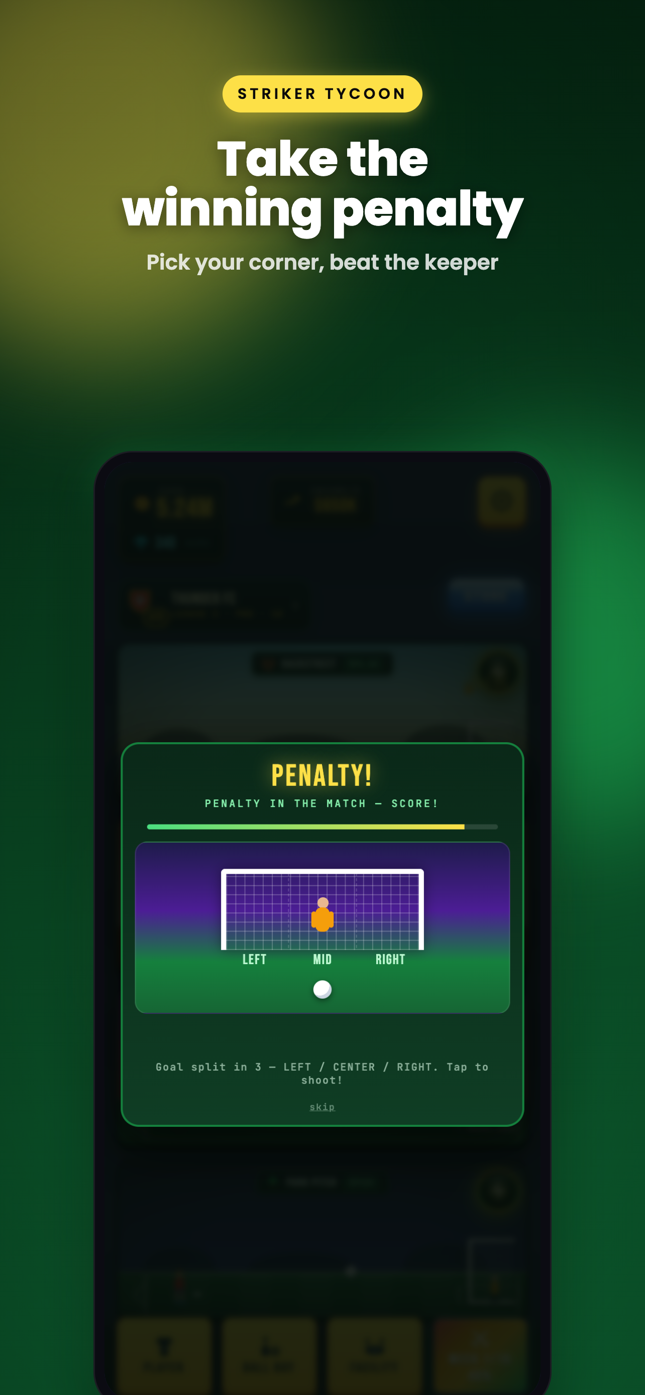 Striker Tycoon screenshot 3