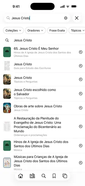 Biblioteca do Evangelho iPhone screenshot 4