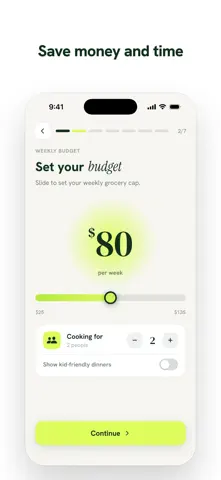 Whipp: Meal Planner & Recipes App Store screenshot 2