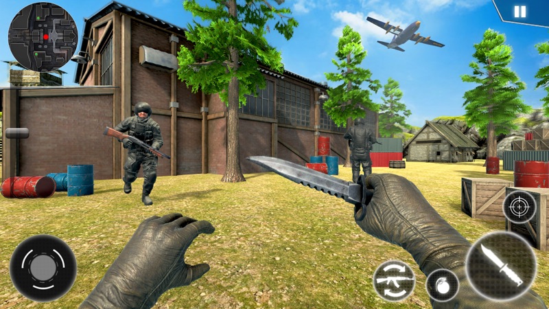 WW2 Army vs Modern FPS Battle screenshot 1