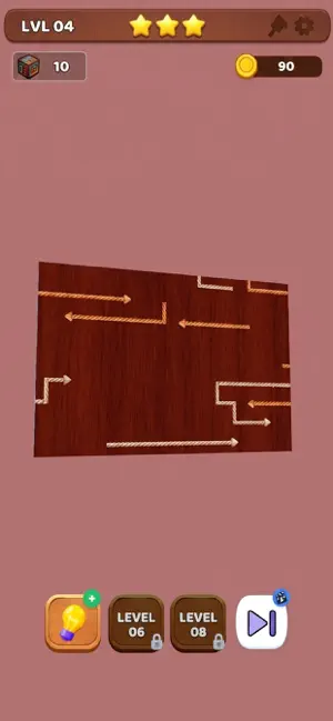 Wooden Cube 3D screenshot 1