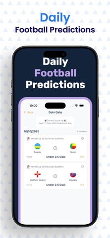 Gaingate Prediction & Analysis iPhone screenshot