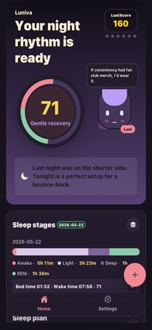 Luniva: Sleep Tracker Log Screenshot 1 of 9