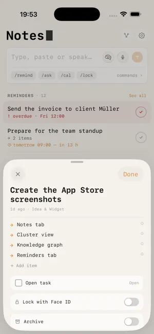 Local AI Notes screenshot 2