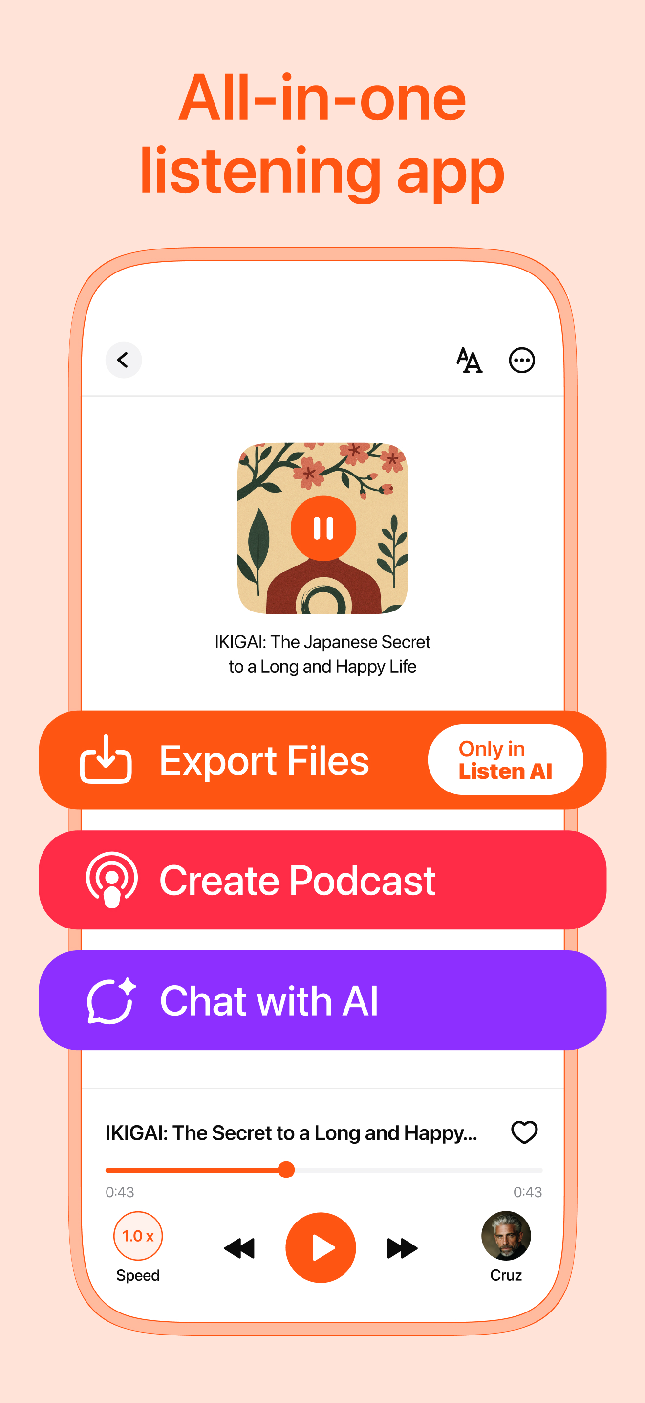 Listen AI: Text to Speech screenshot 7
