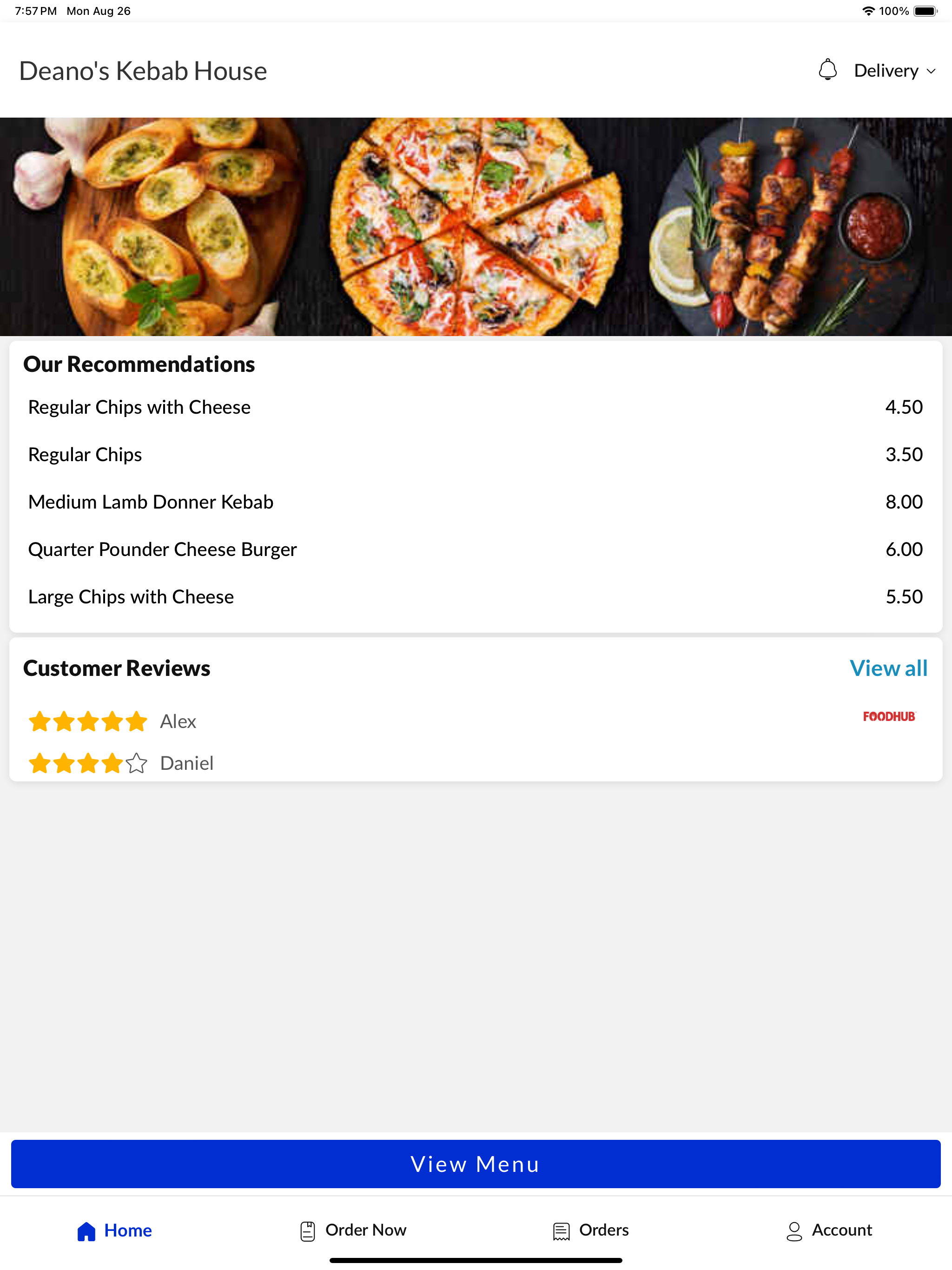Deano's Kebab House,