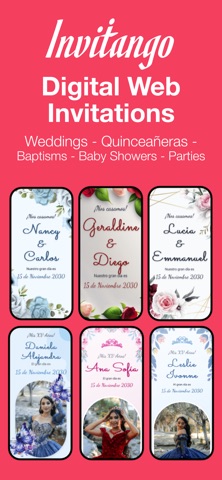 Invitango Digital Invitations Screenshot 1 of 5