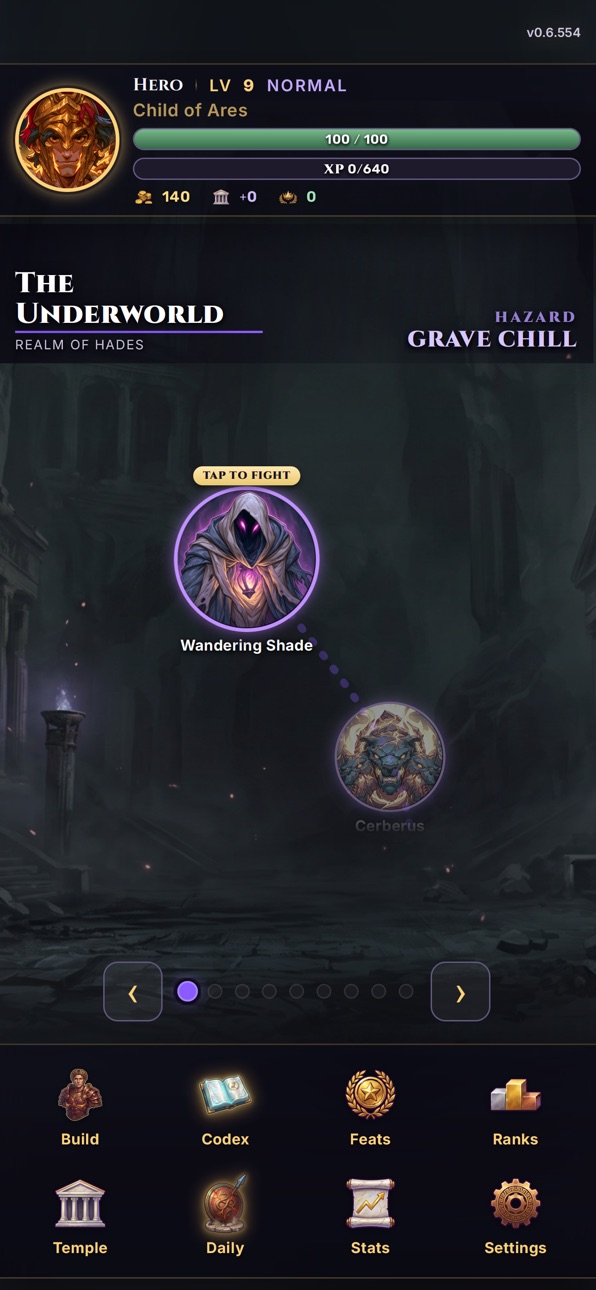 Gods of the Grid iOS Mod IPA screenshot 3 - iOS game interface