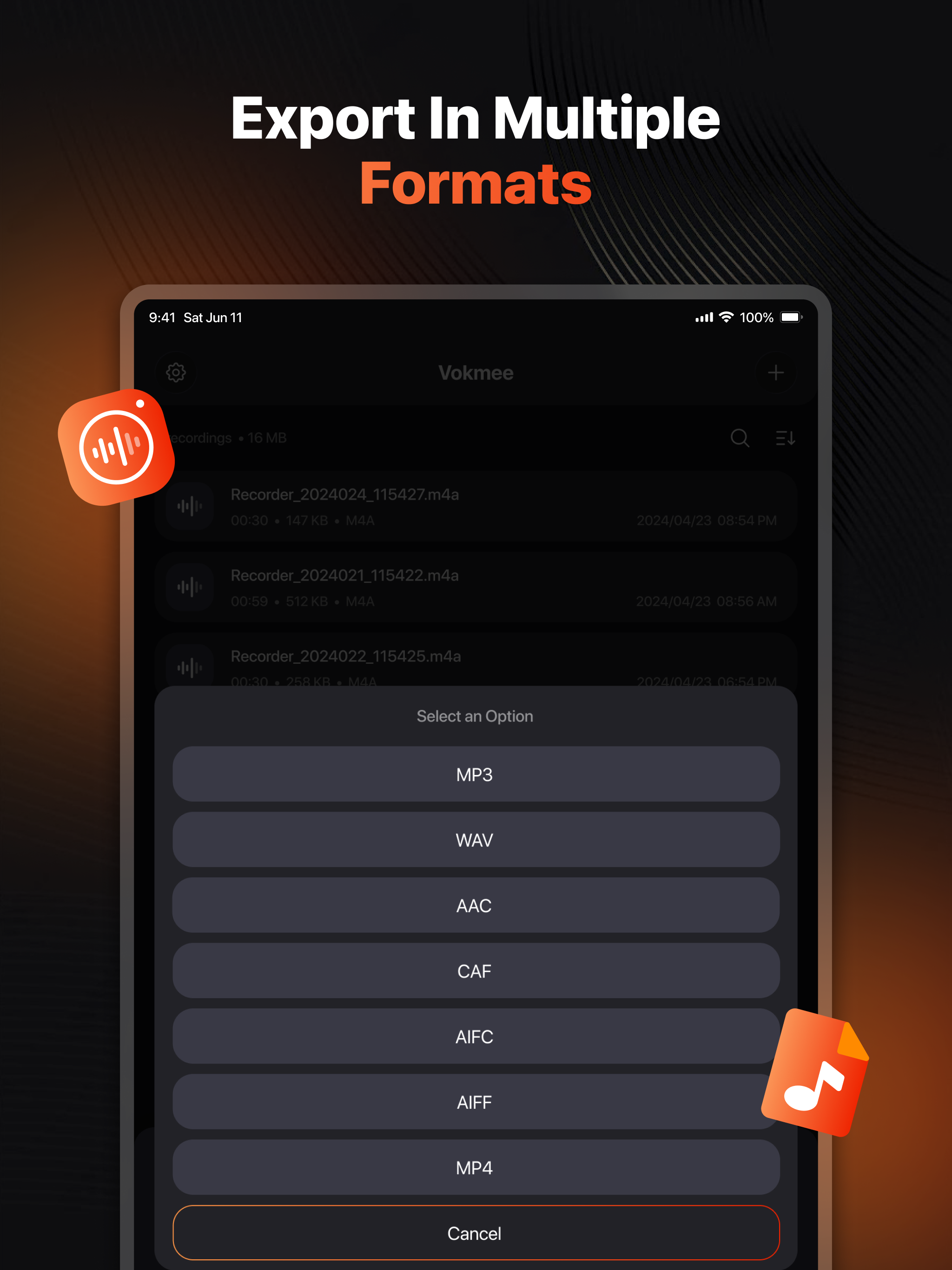 Voice Recorder & Memos: Vokmee screenshot 11