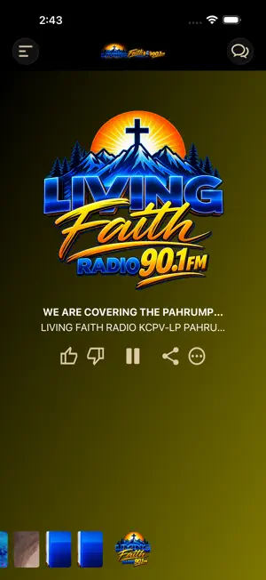 Living Faith Radio screenshot 1