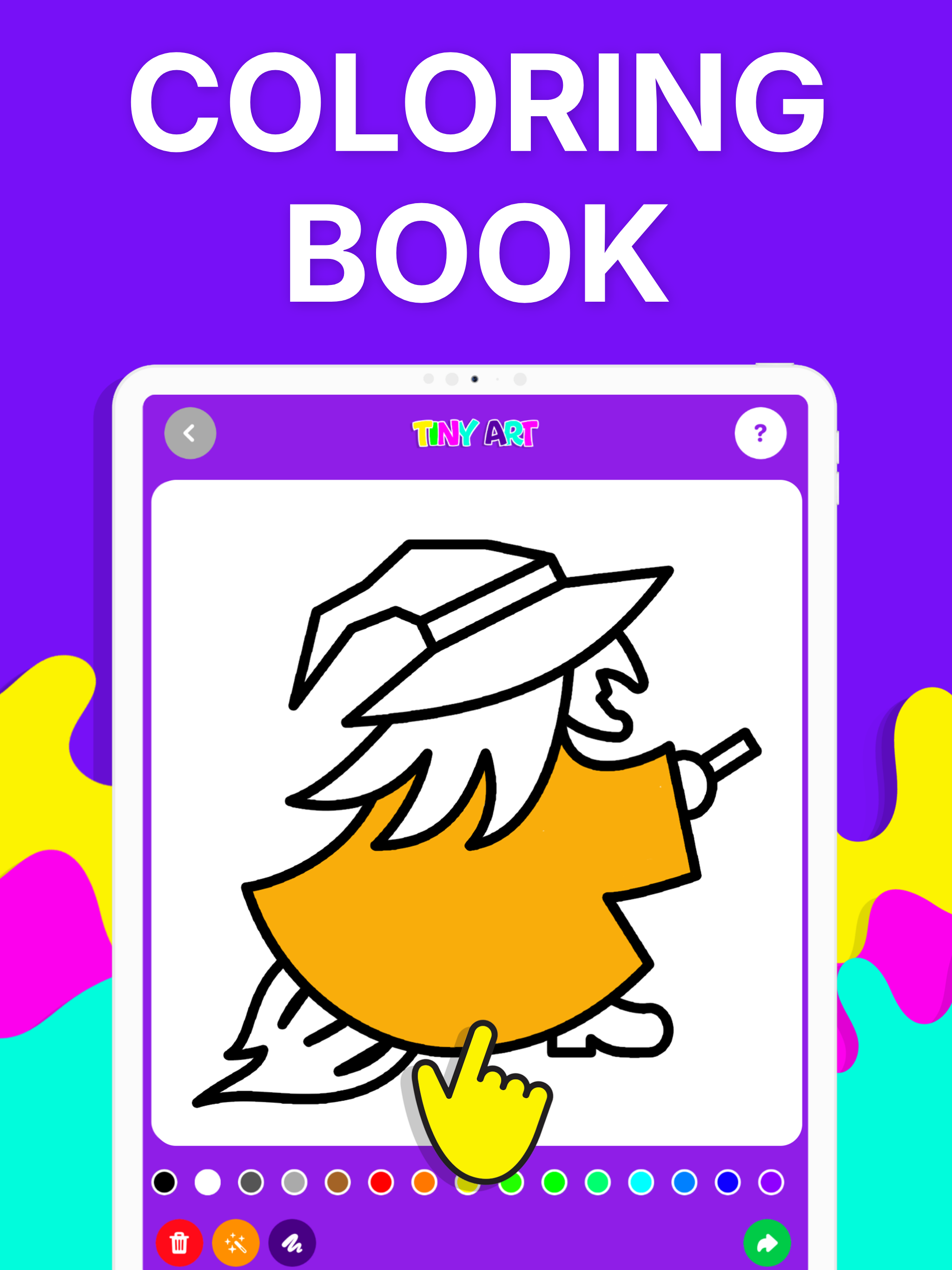 Drawing for kids 3+ Tiny Art