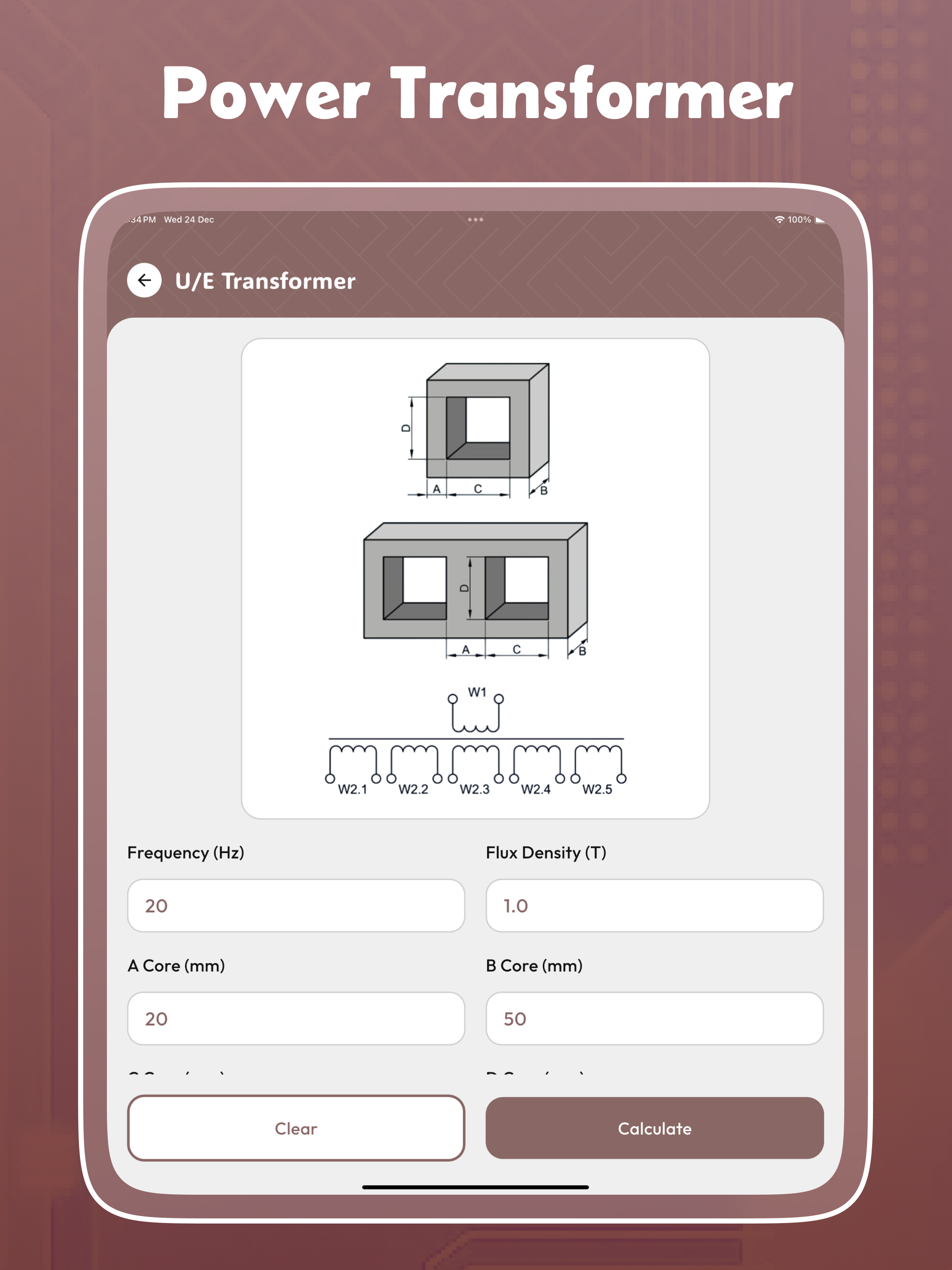Transformer Calculator Pro
