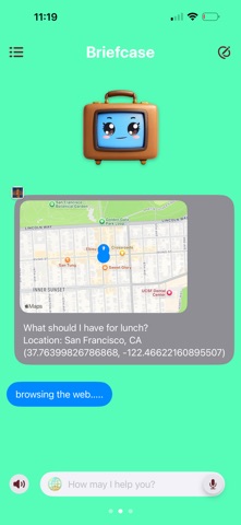 Chuck - AI Agent & Coach iPhone screenshot