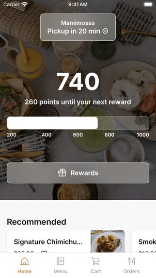 Mamimosas app screenshot