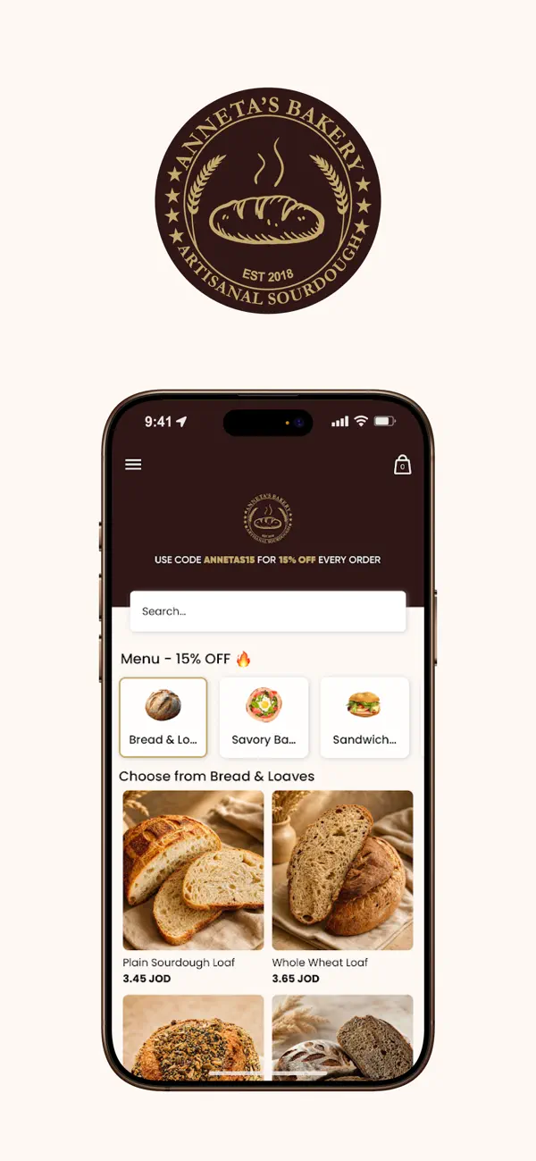 Screenshot #1 pour Anneta's Bakery
