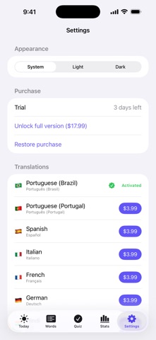 WordVale — Vocabulary Builder Screenshot 6 of 7
