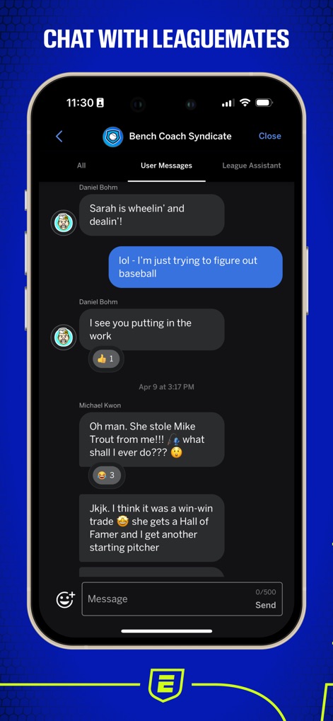 ESPN Fantasy Sports & More - Converse com Liguistas