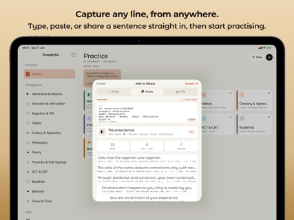 ProsoEcho: Learn by Heart screenshot 10