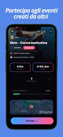 Affinyd: Sport e Community iPhone screenshot