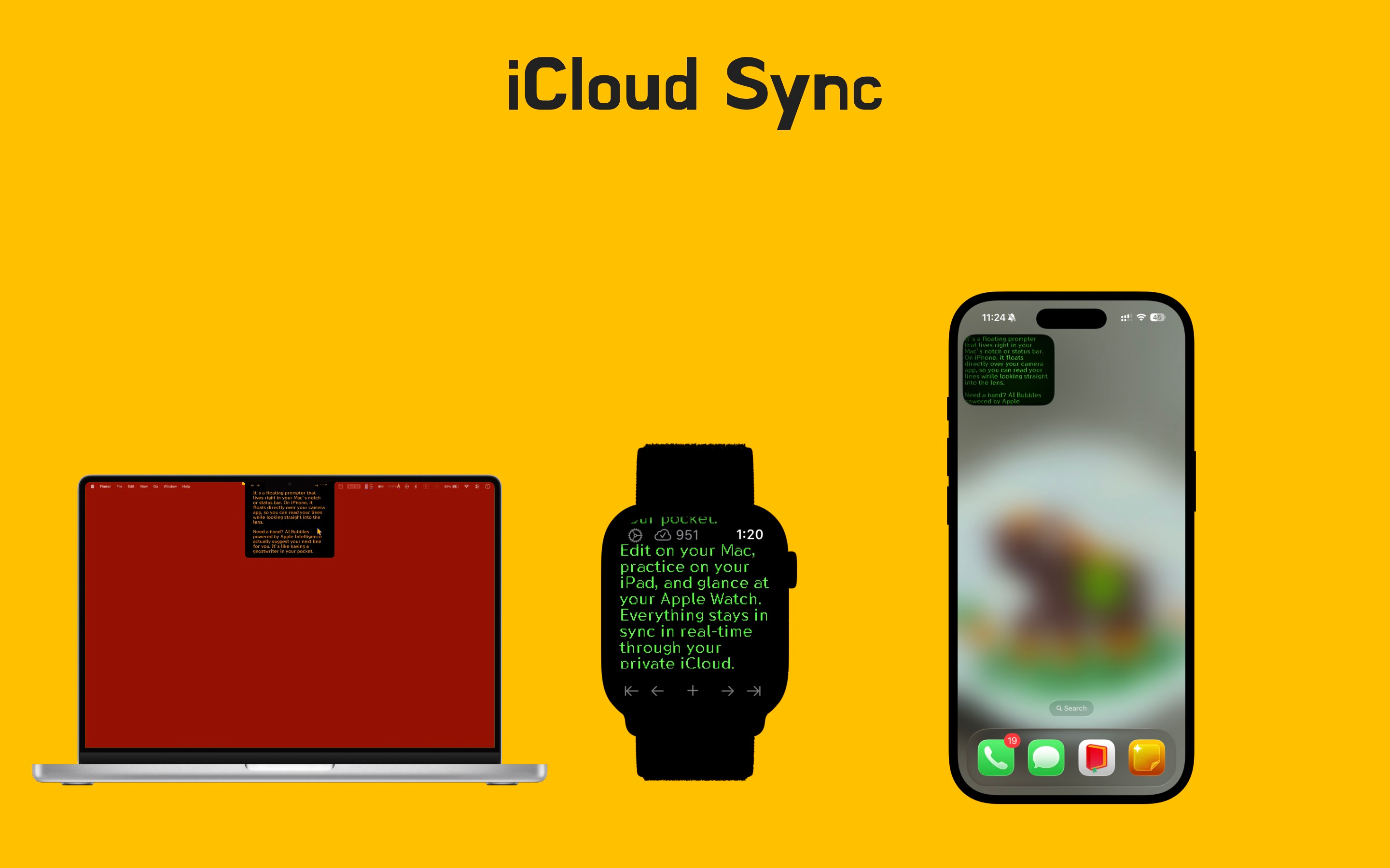 1secNote – Floating Prompter screenshot 14