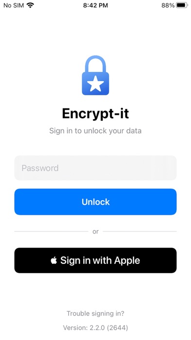 Screenshot #1 pour Encrypt-it