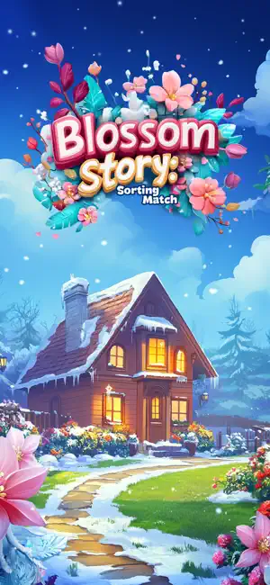 Blossom Story: Sorting Match screenshot 1
